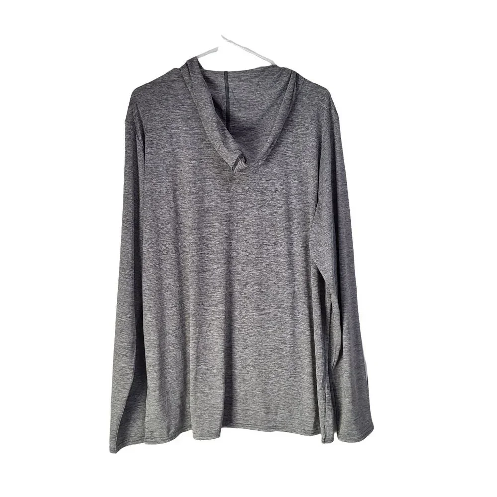 patagonia Capilene Cool Daily Hoody Long Sleeved Hooded Shirt Gray SZ XL - Picture 2 of 7